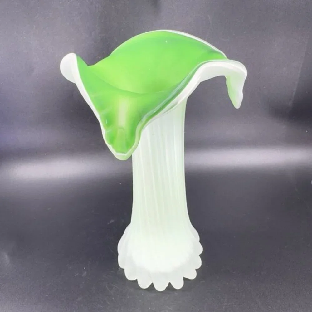 Glass Vase vintage 1970s